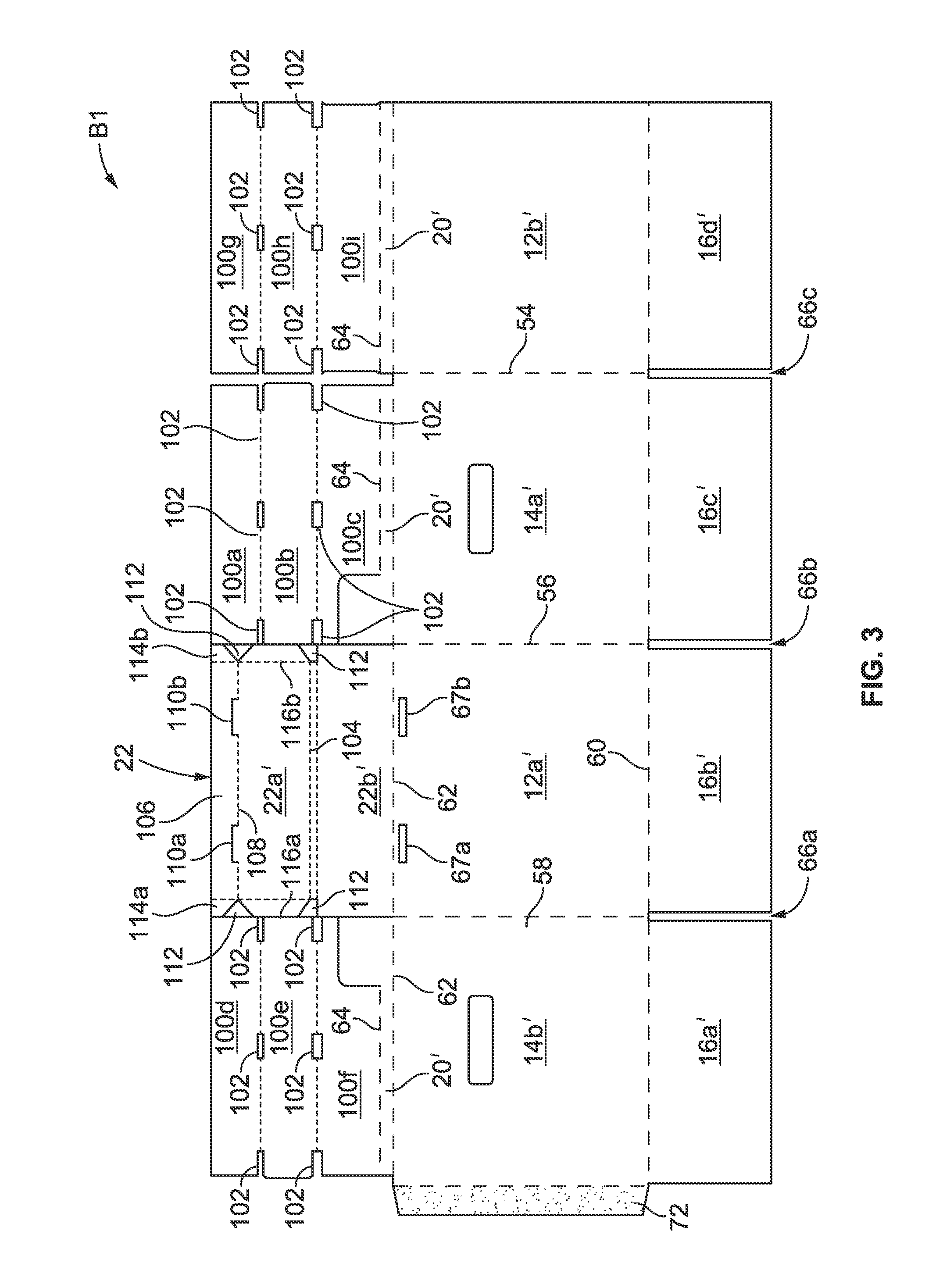 Modified frame face shipping and display container