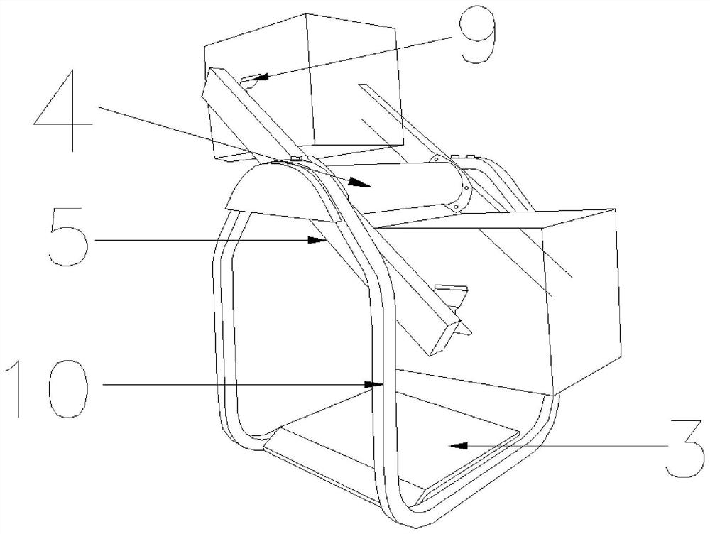 Biaxial rotation stimulation animal motion sicknesssimulation device and method