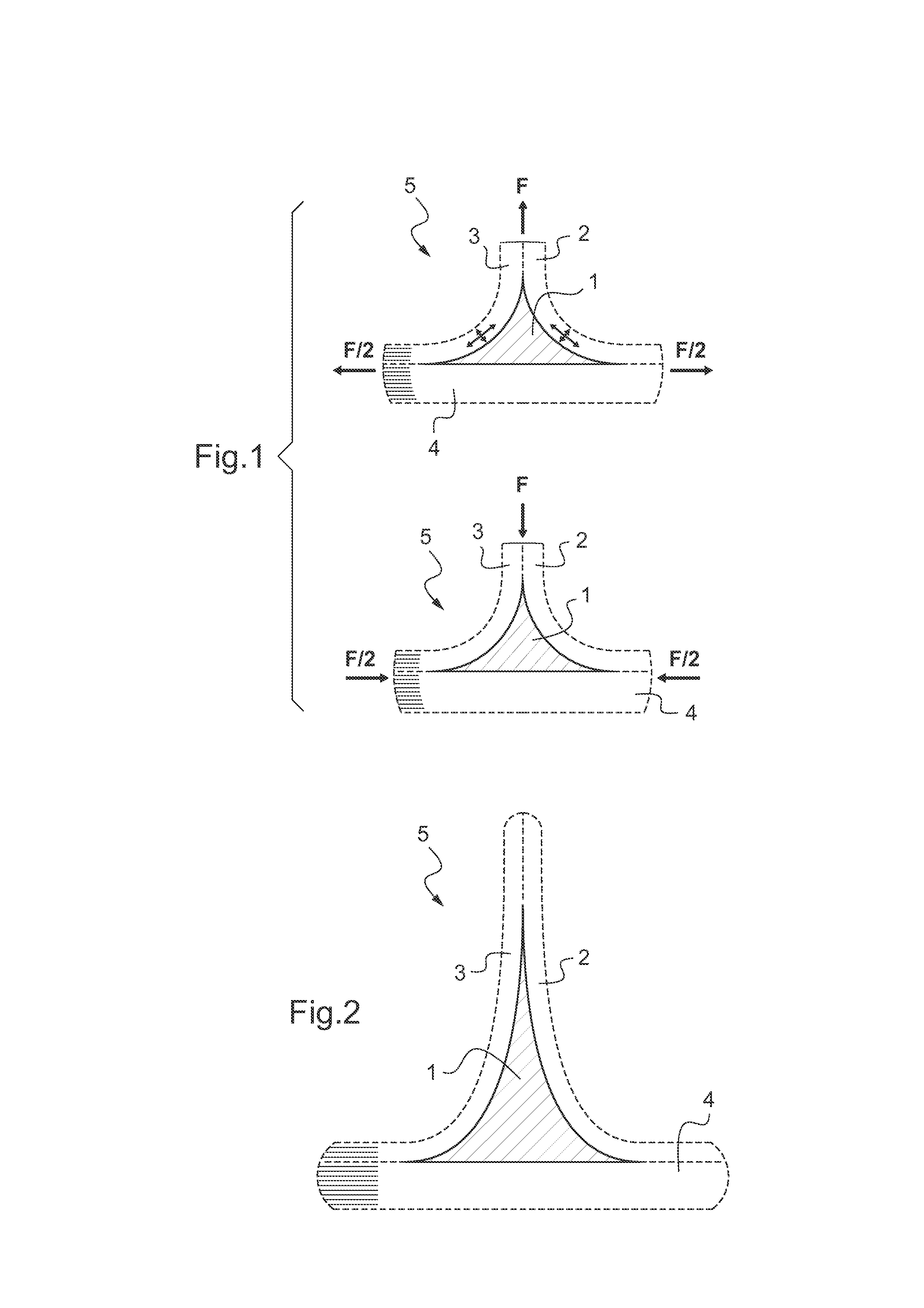 Composite gusset filler and method of manufacture of said composite gusset filler