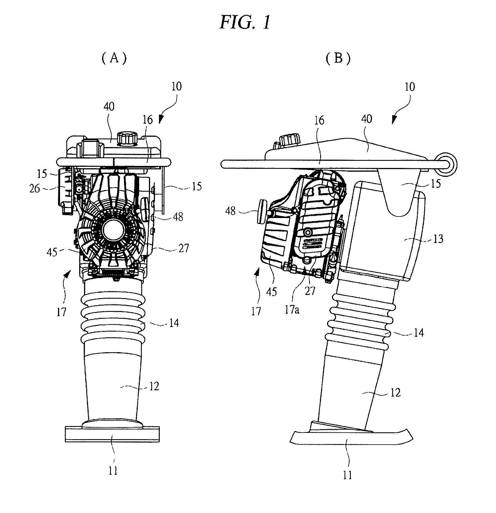 Rollover detection device for general-purpose engine