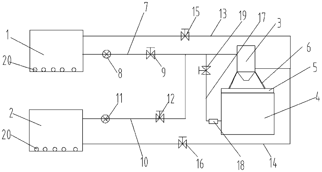 Phosphated residue treatment system and technology in wire surface treatment production line