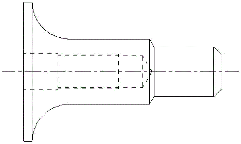 Cross rod end socket for railway wagon x-bracing bogie