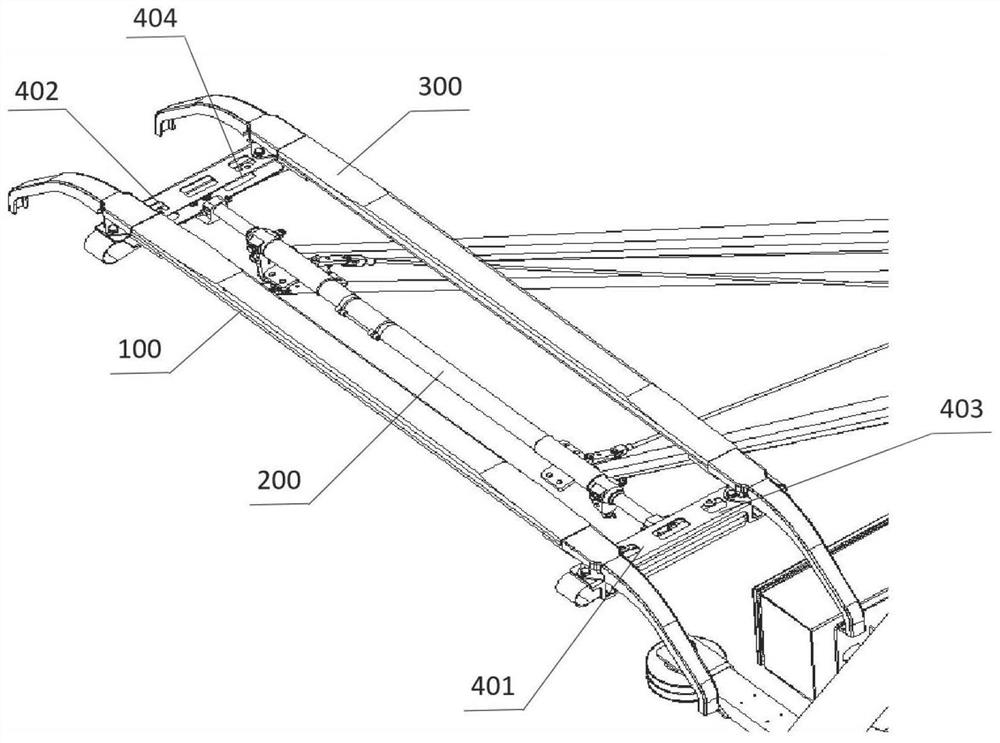 Non-contact pantograph-catenary contact force measuring method and device