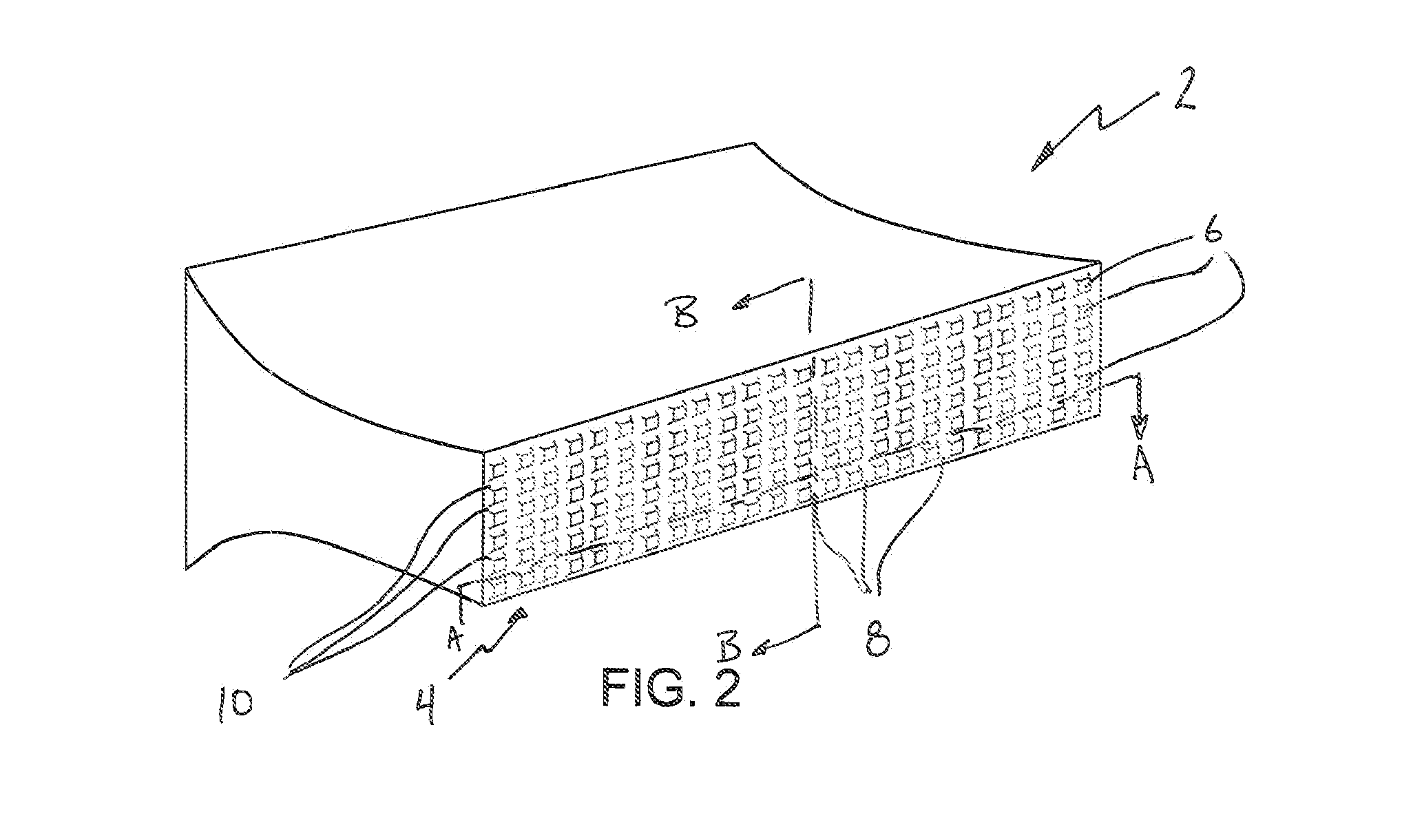 Ultrasonically welded lateral seals