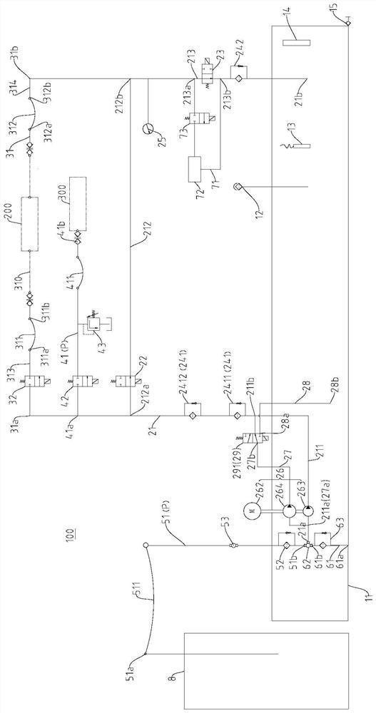 Equipment for processing vehicle hydraulic brake system