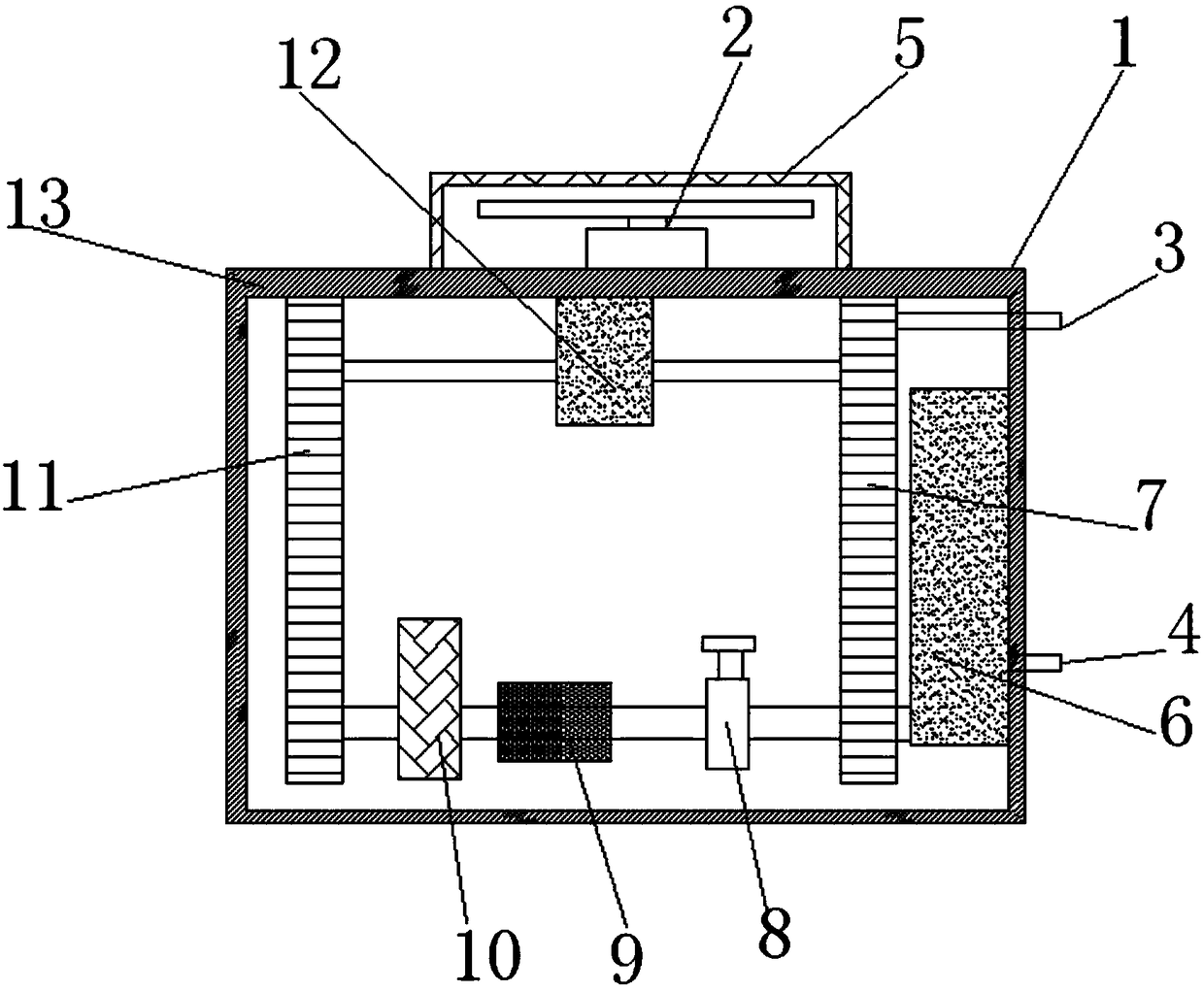 Ultralow-temperature air energy heat pump heating device