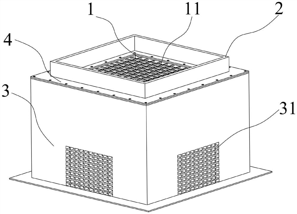 Hydrodynamic anti-backflow air shaft