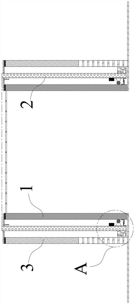 Hydrodynamic anti-backflow air shaft