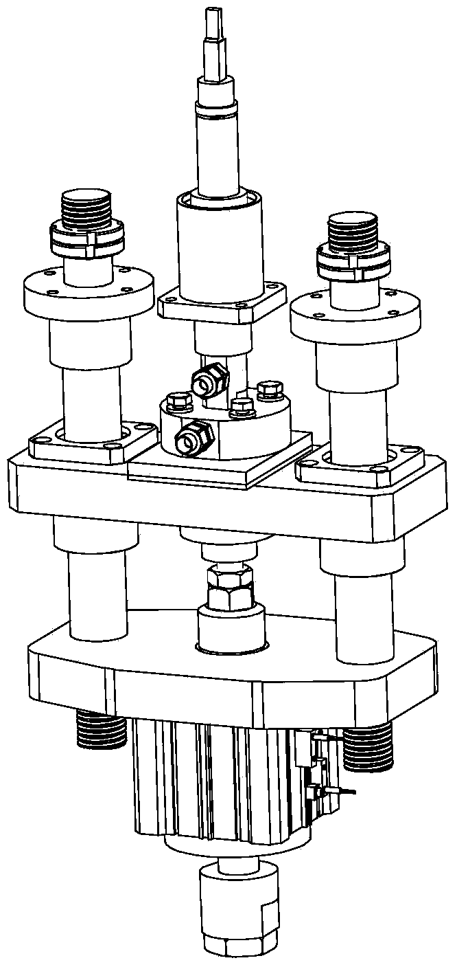 Welding mechanism with lifting device