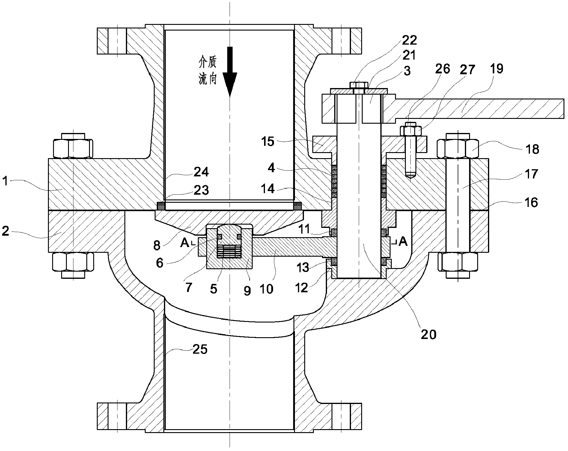 Single-disk valve