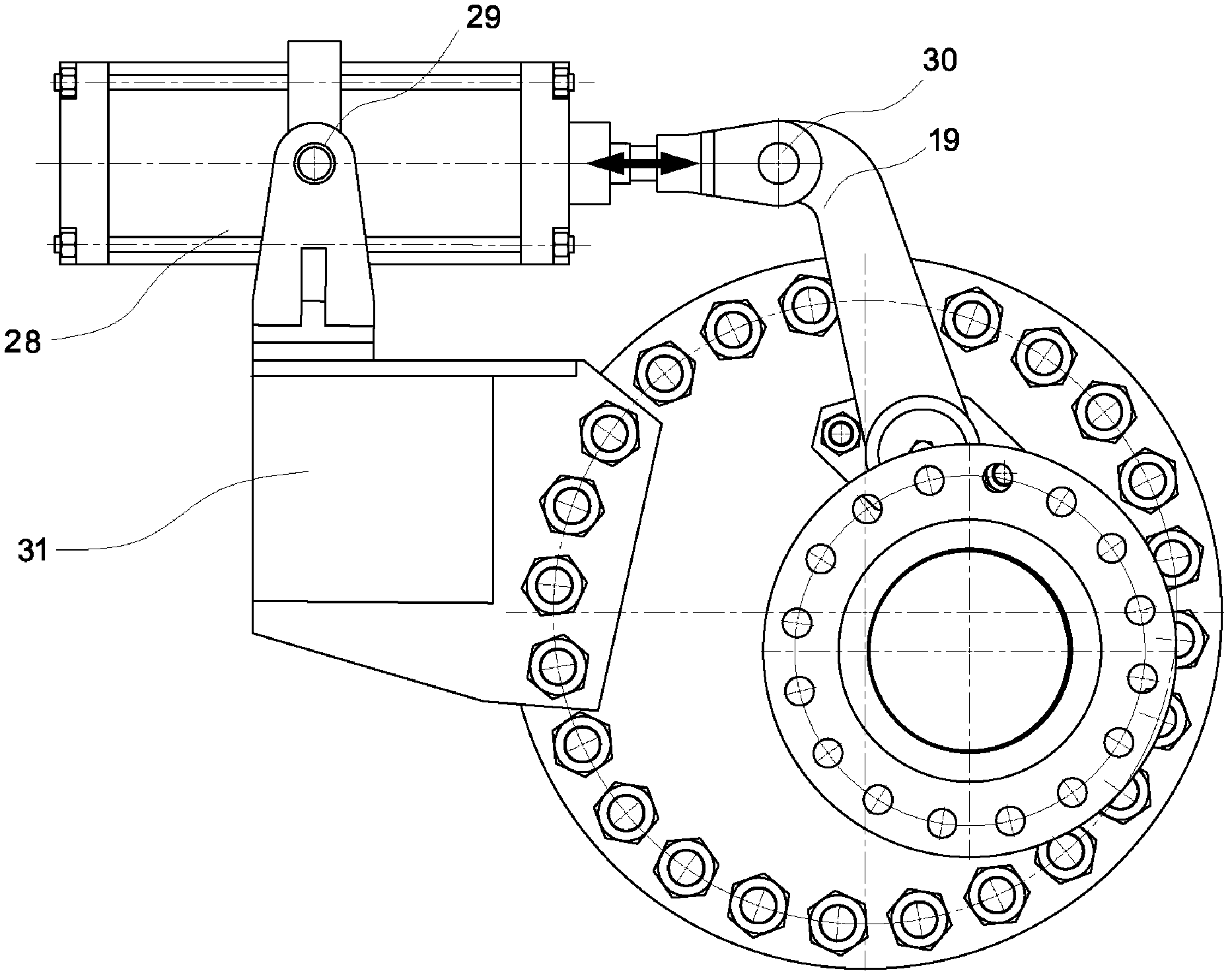 Single-disk valve