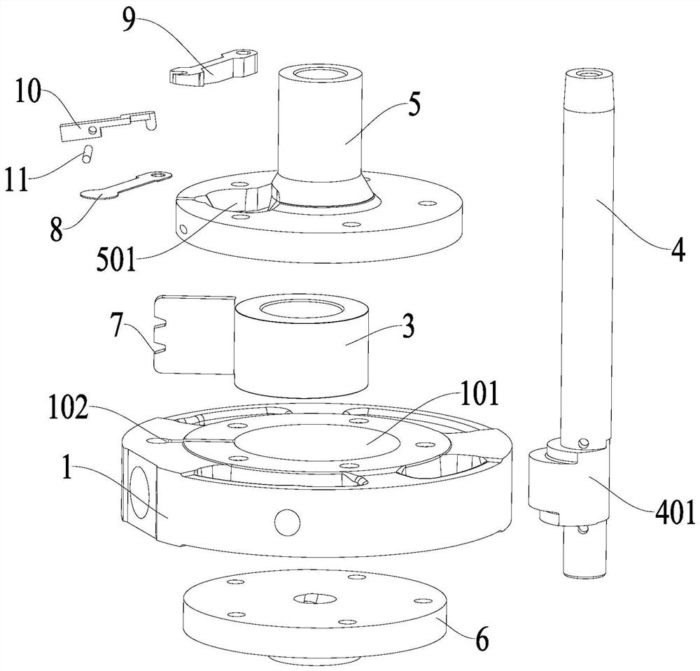 Compression mechanism, rotary compressor and refrigerating device