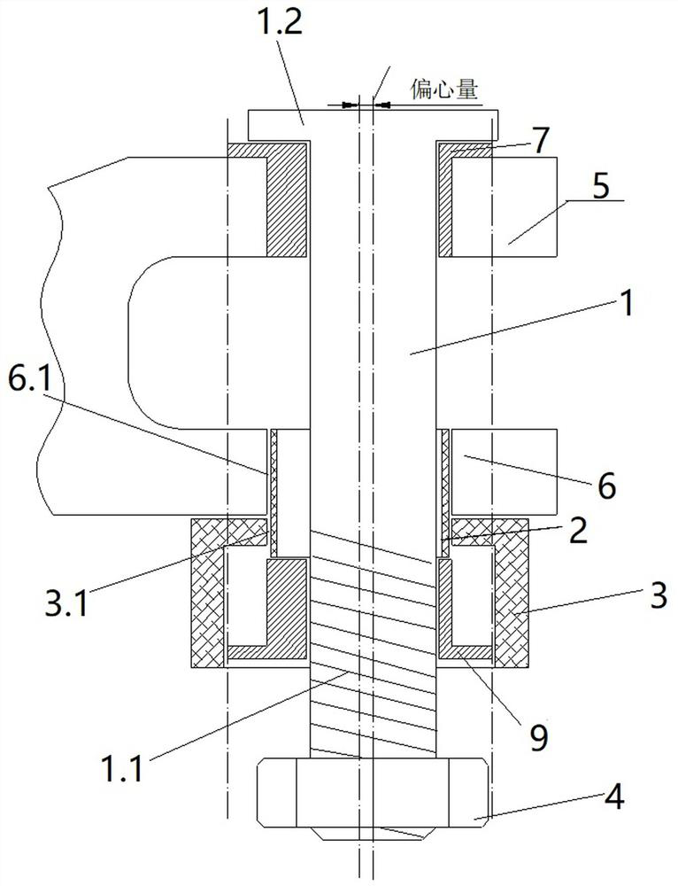 Eccentric bushing alignment and recovery method based on alignment and recovery assembly