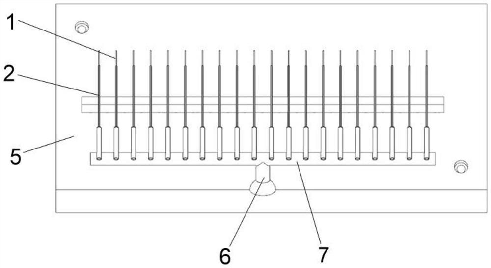 Composite ceramic rod for casting forming of hollow single crystal blade top cover hole, manufacturing method and application