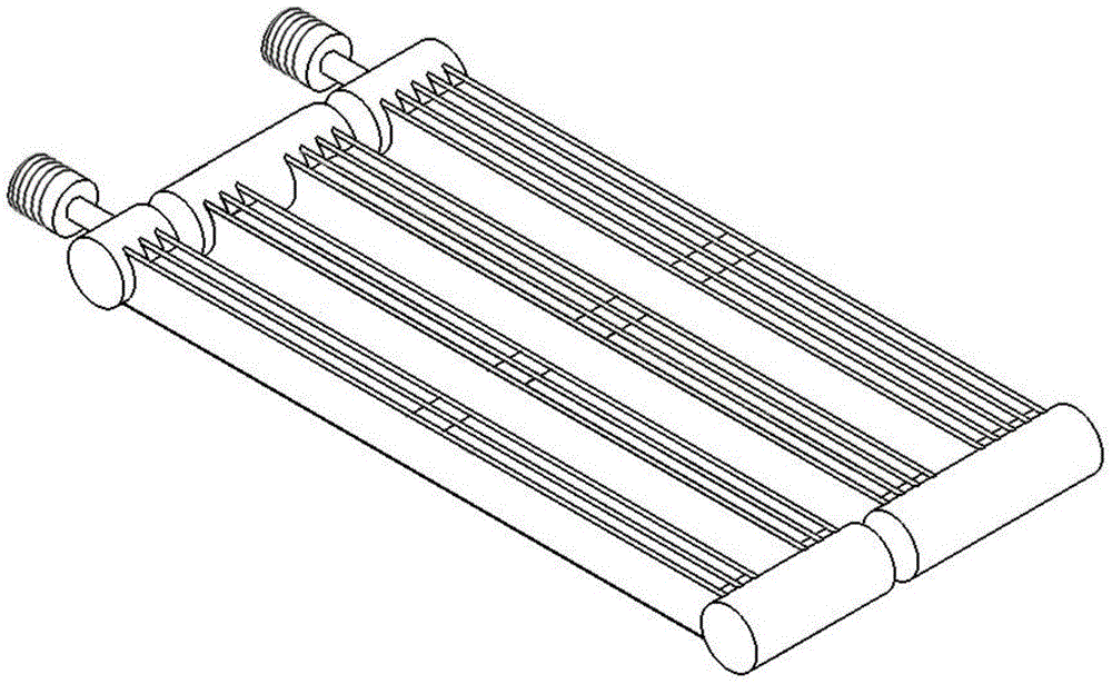 PTC parallel flow heater