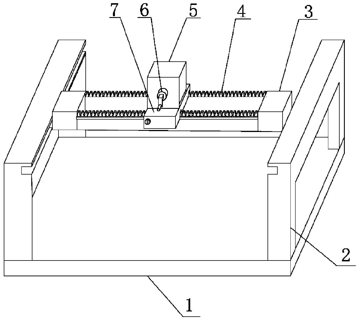 Furniture plate staking device