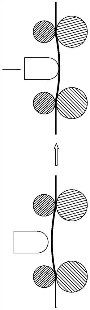 Card leveling mechanism and method of re-transfer card printer