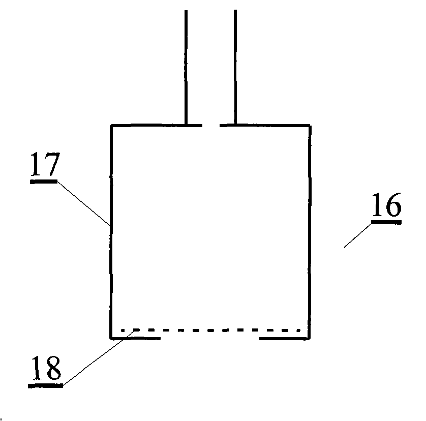 Natural ventilation salt-bath scaled model experimental device