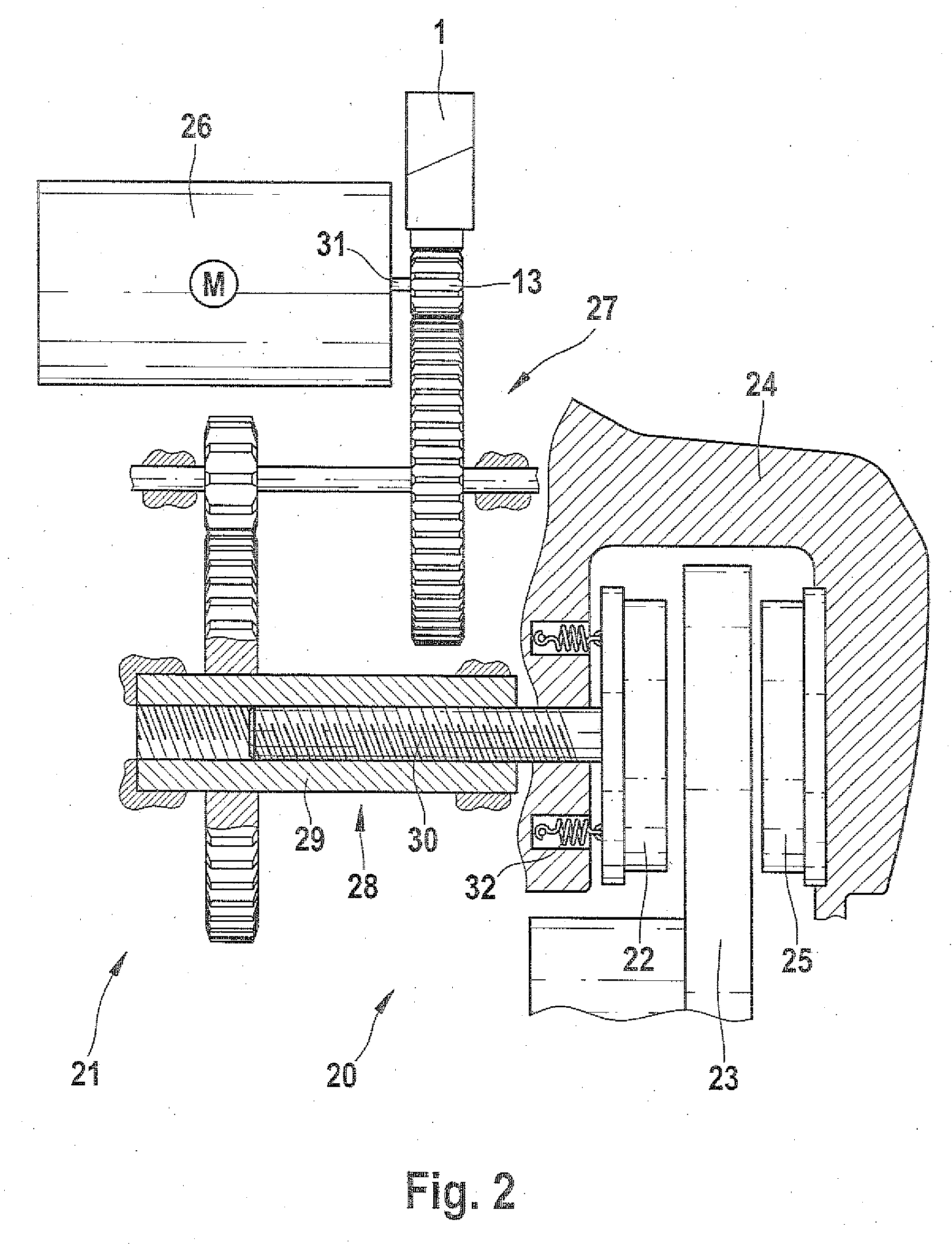 Positive-Fit Freewheel Mechanism That Can Be Electromechanically Actuated, Electromechanical Brake With A Freewheel Mechanism Of This Type For A Motor Vehicle and Method For Adjusting The Play In A Brake Of This Type