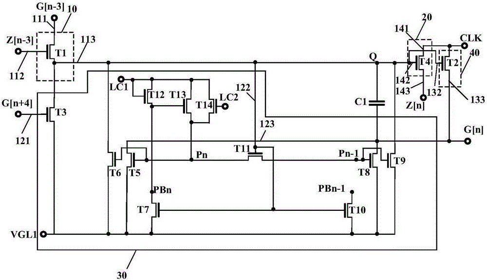 GIA circuit and display device