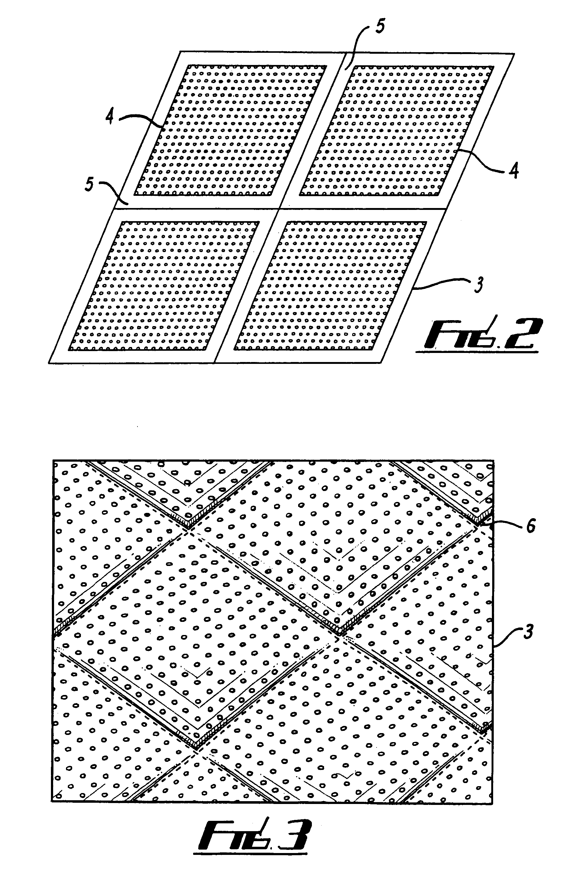 Stitched perforated sheet materials