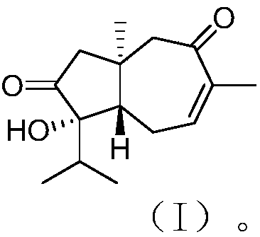 Carotane sesquiterpene compound as well as preparation and application thereof