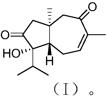 Carotane sesquiterpene compound as well as preparation and application thereof