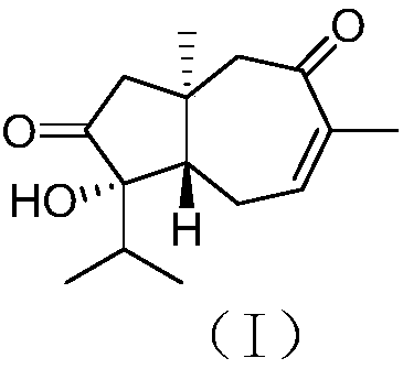 Carotane sesquiterpene compound as well as preparation and application thereof