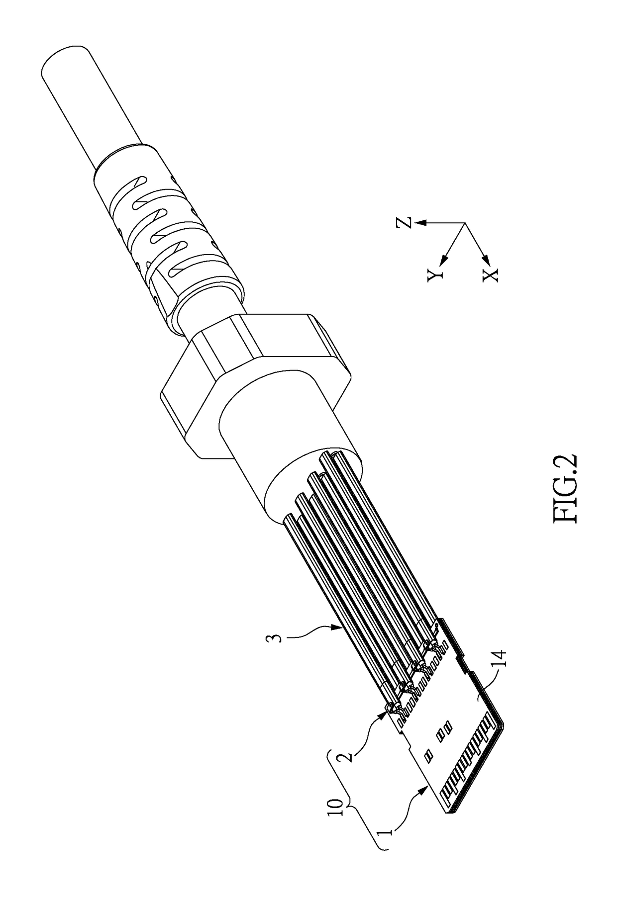 Cable connector, carrier module thereof, and method for assembling the same