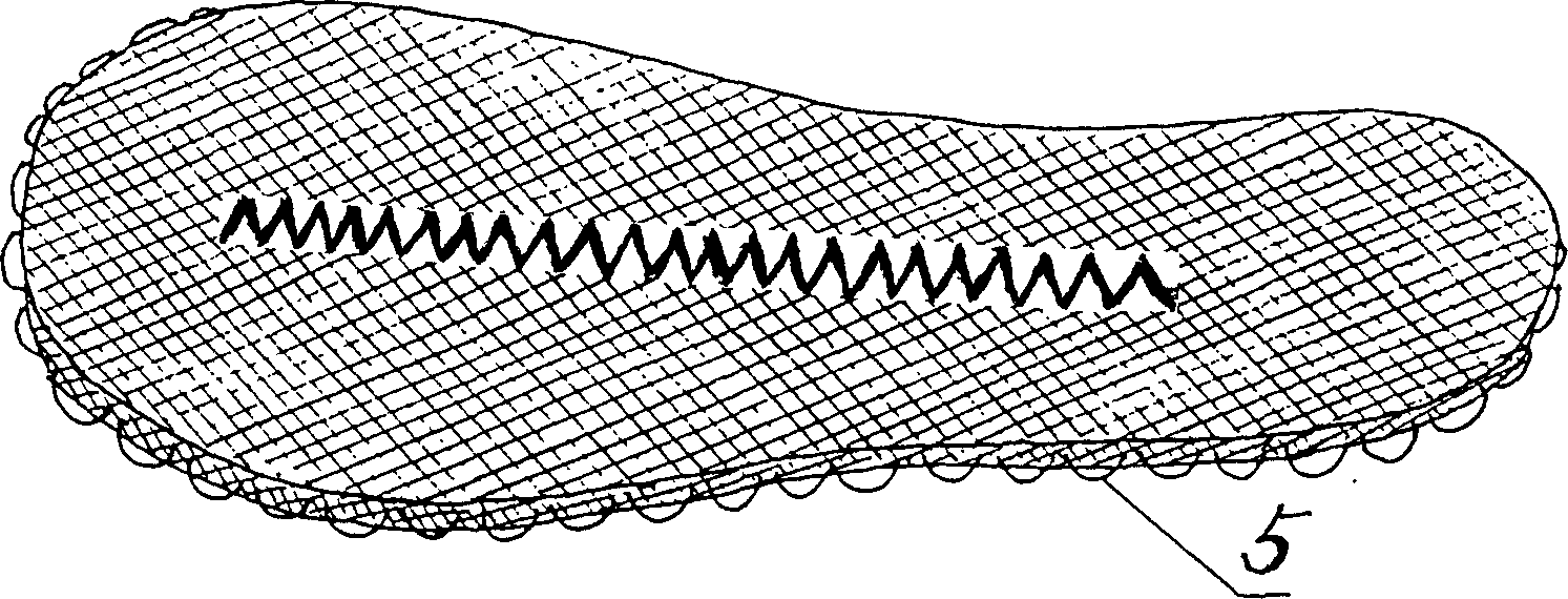 Multi-functional shoes with medicinal function and able to meet requirement of users