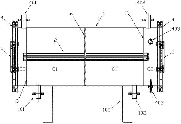 An ozone generator with a nested structure of bionic honeycomb discharge units