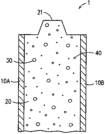Combined wall plate structure of lightweight composite material