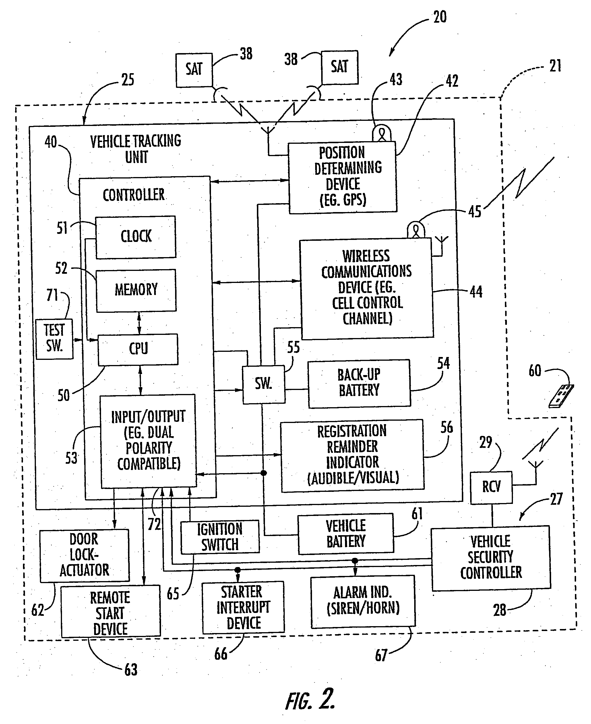 Vehicle tracker including input/output features and related methods
