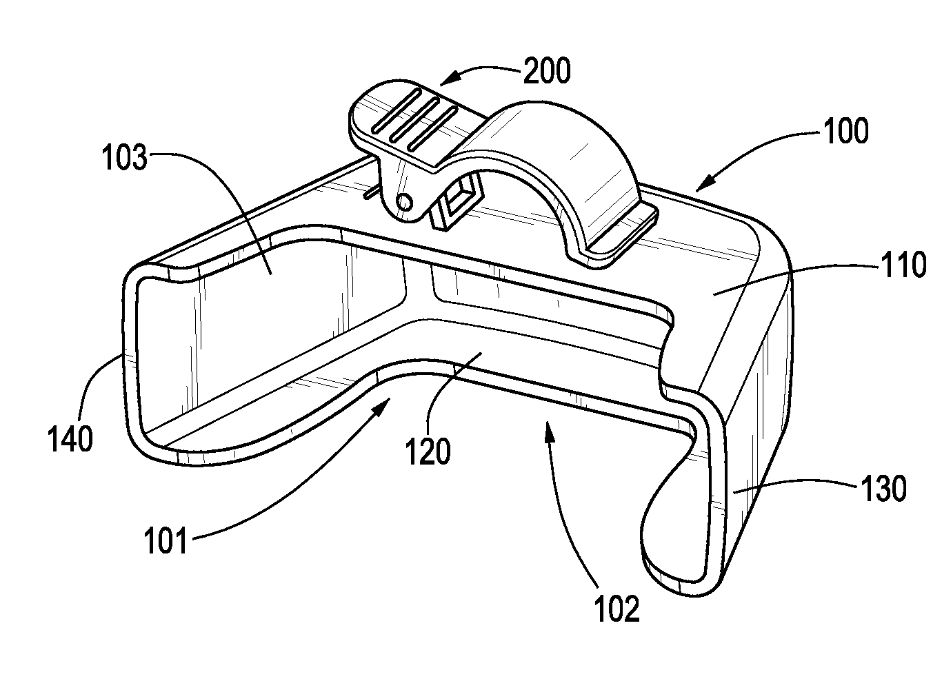 Handheld device cradle with a substantially semicircular clip assembly and an advertising method