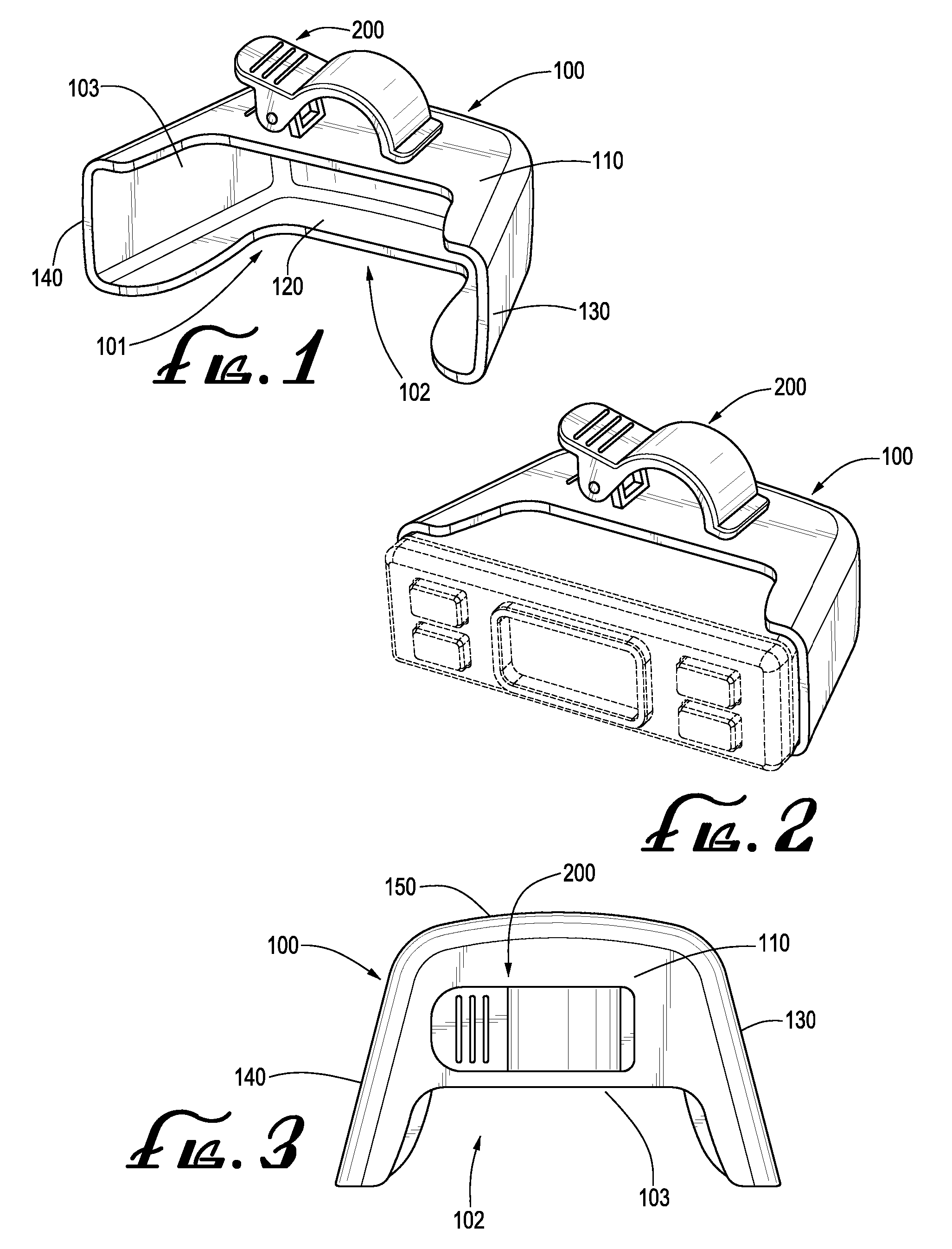 Handheld device cradle with a substantially semicircular clip assembly and an advertising method