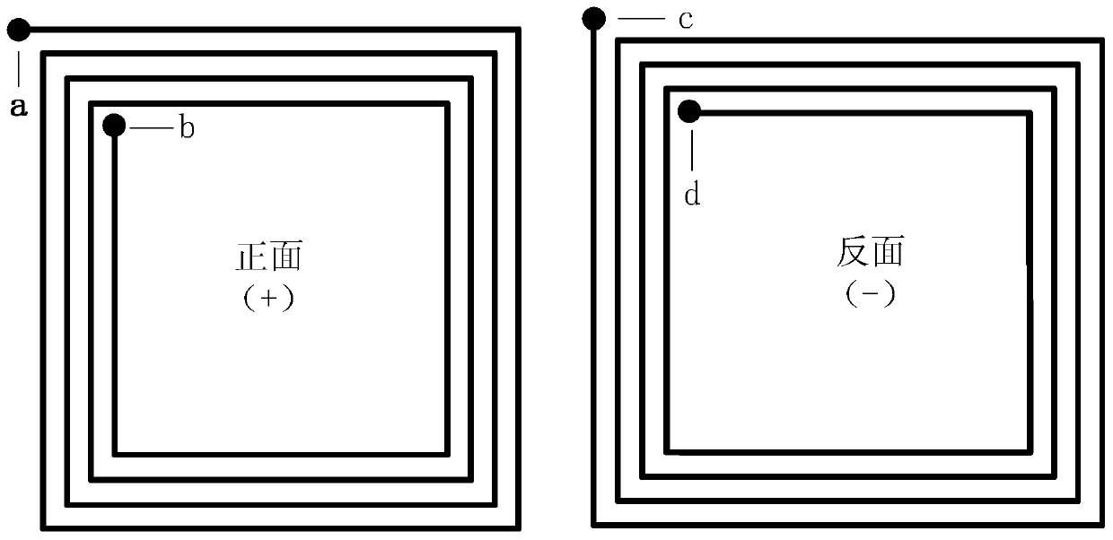 Flexible printed circuit board and manufacturing method of magnetic field coil based on the printed circuit board