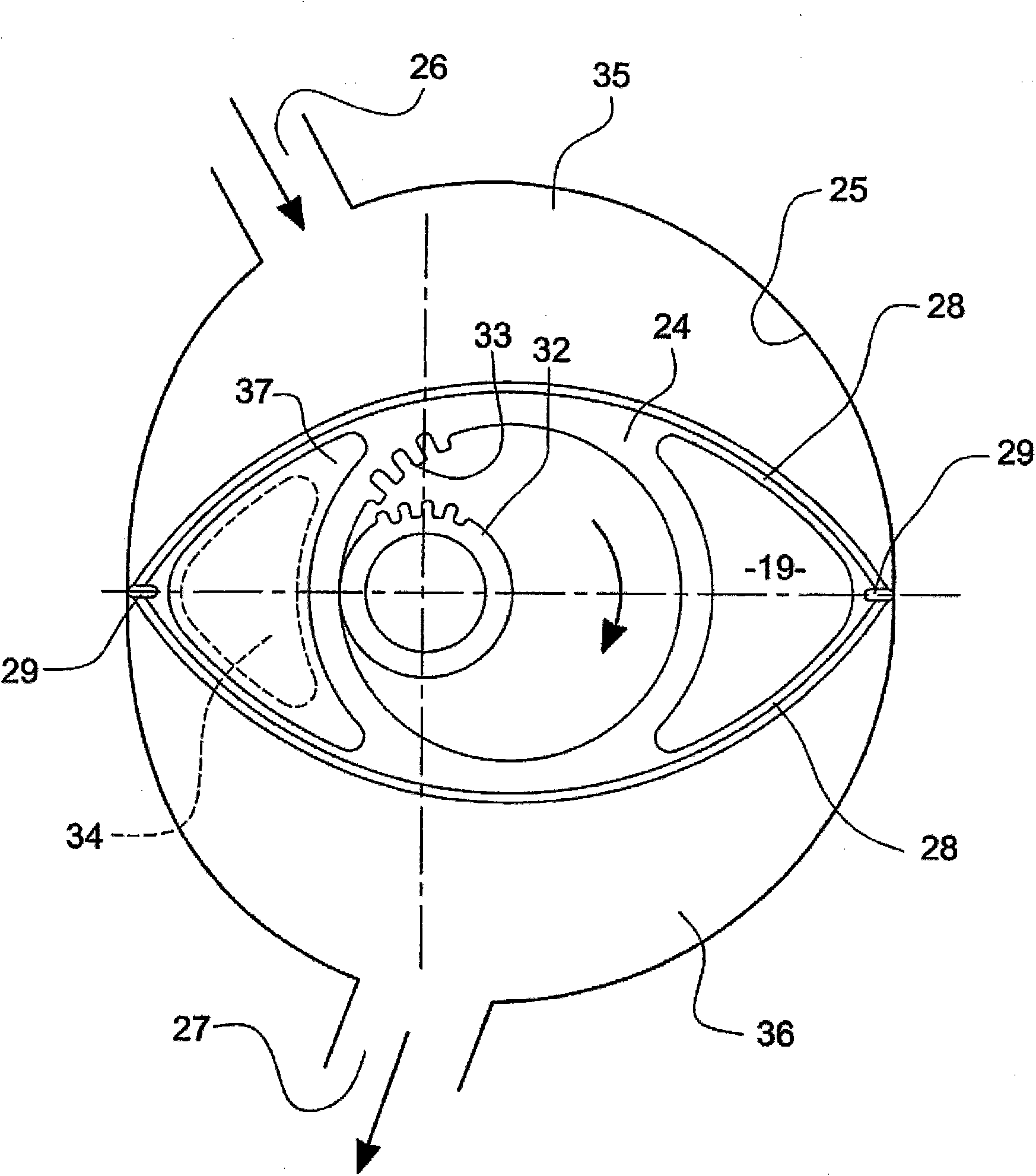 Rotary piston internal combustion engine power unit