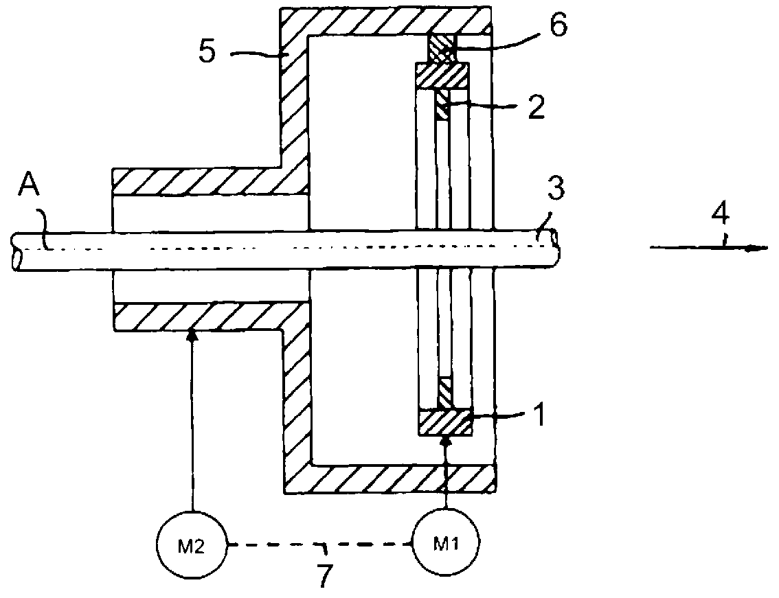 Device for corrugating a metal tube