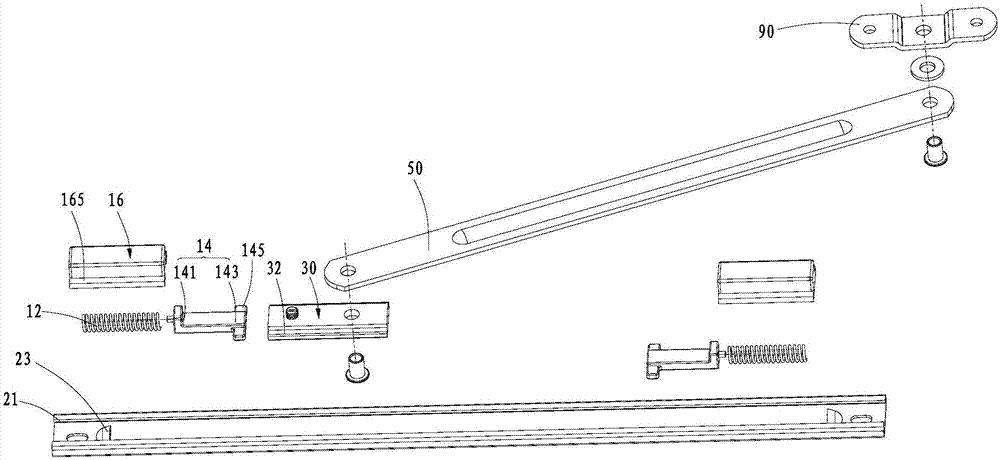 Damping device and air support