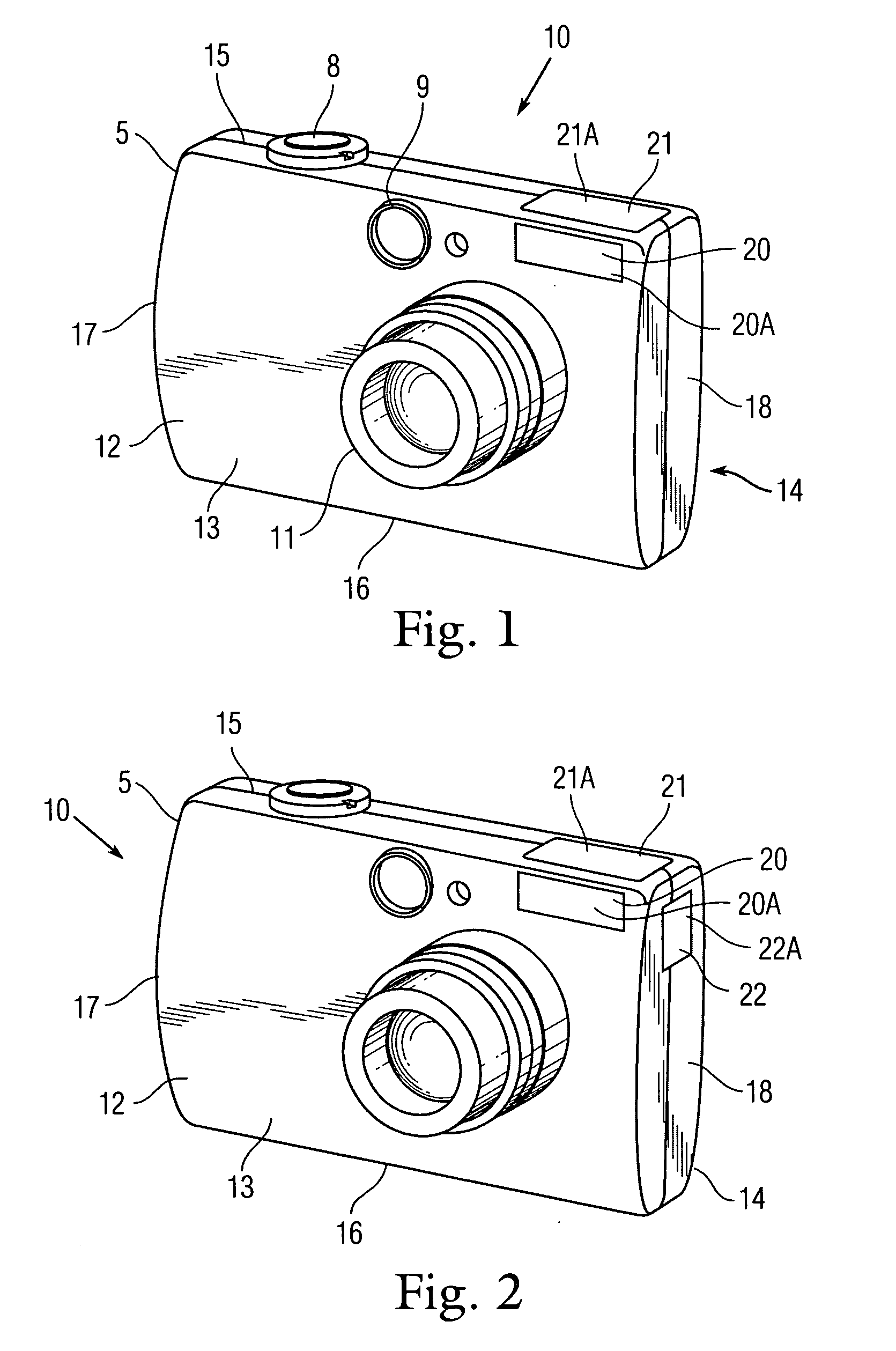 Camera integrated with direct and indirect flash units