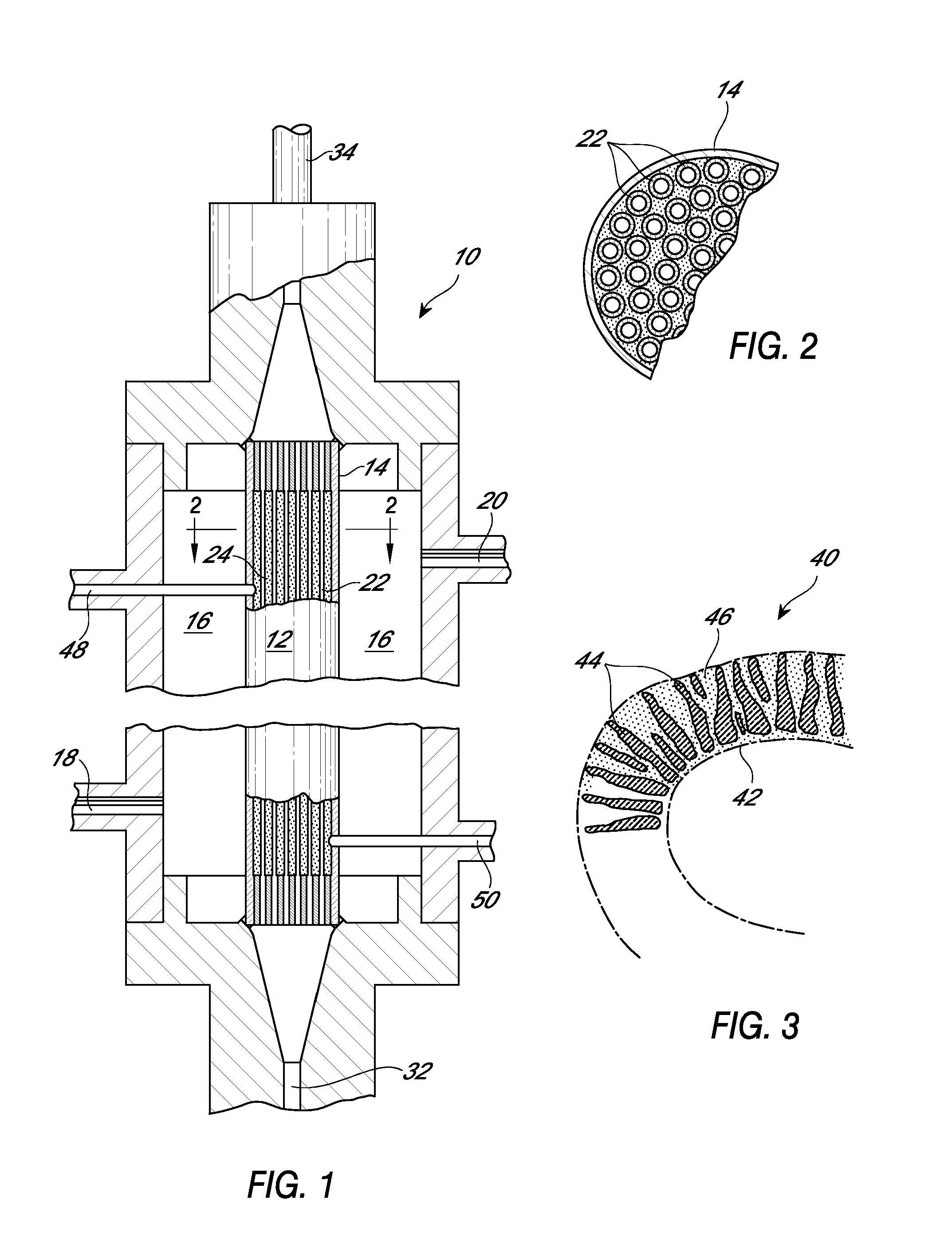 Device and method for purifying virally infected blood