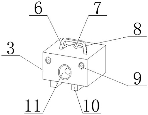 Portable storage combined sound box