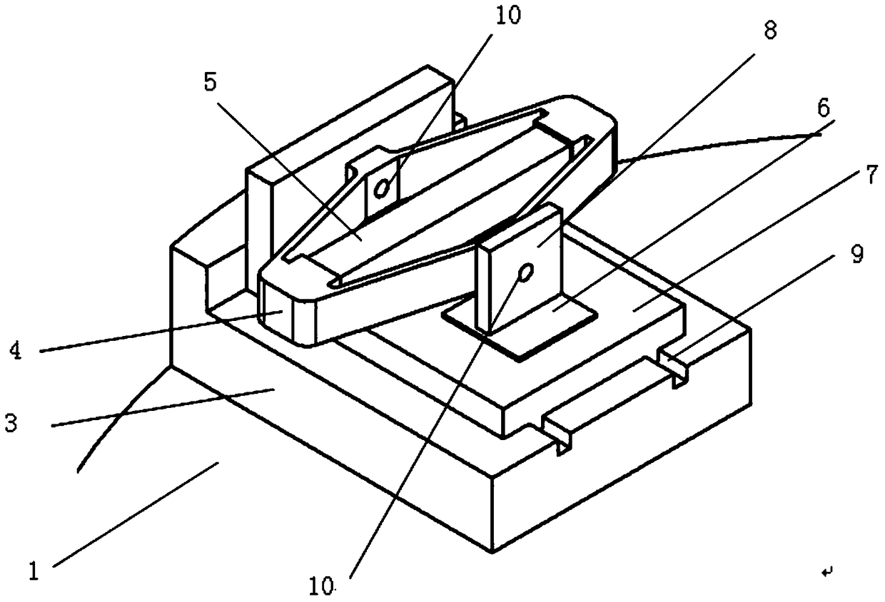 Vibration-centrifugal compound test device for inertial instrument calibration