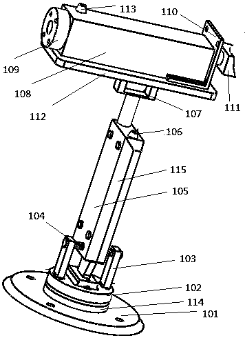 Four-degree-of-freedom ejection mechanism for releasing and recovering of unmanned surface vehicle