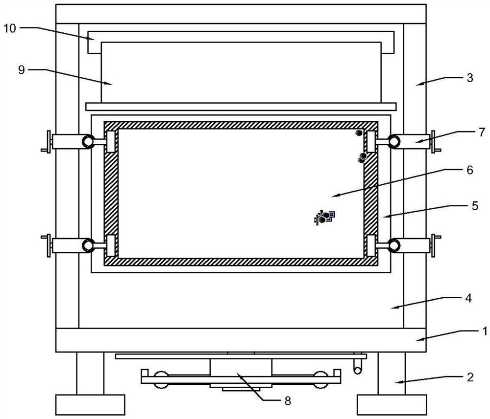 Liquid crystal display provided with protection structure