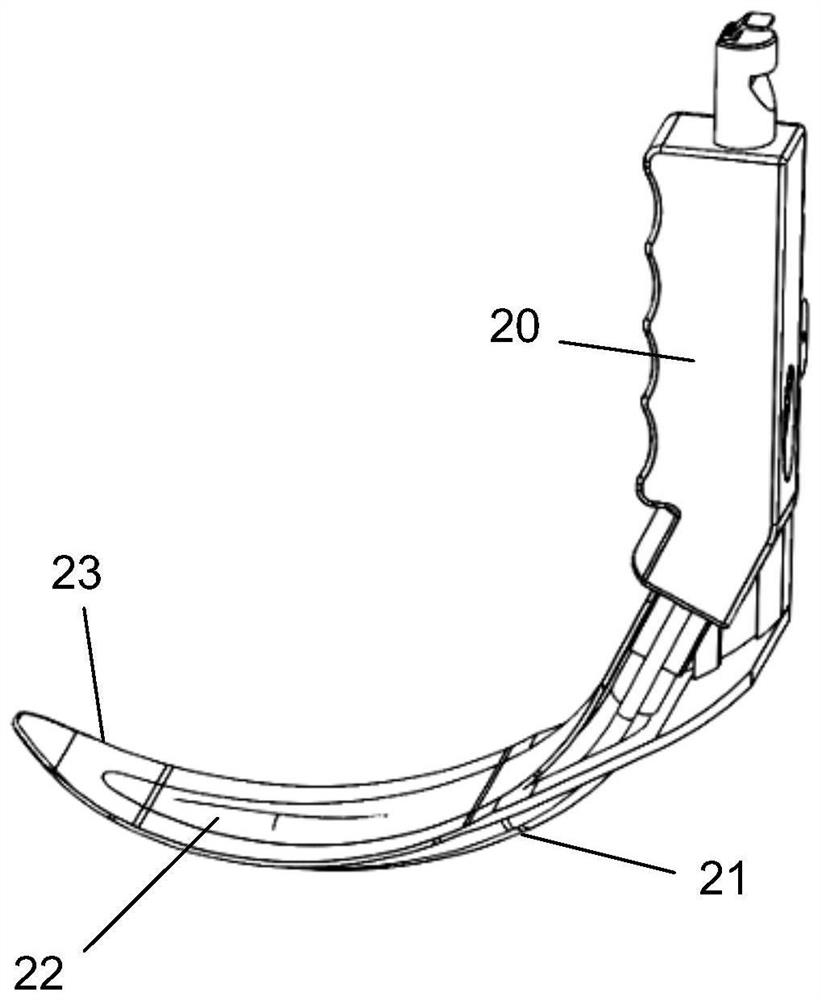 Movable laryngeal cavity distraction guiding device and moving method thereof