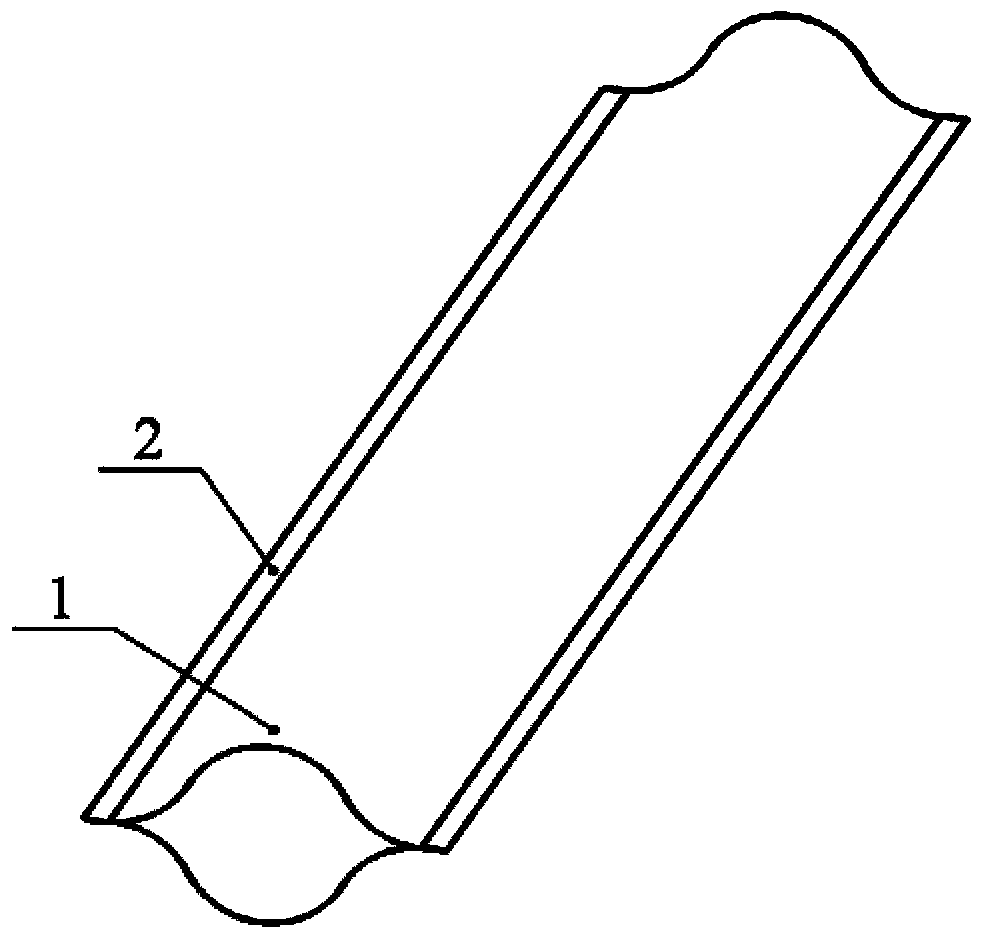 Integrally-forming method of CFRP lenticular collapsible tube
