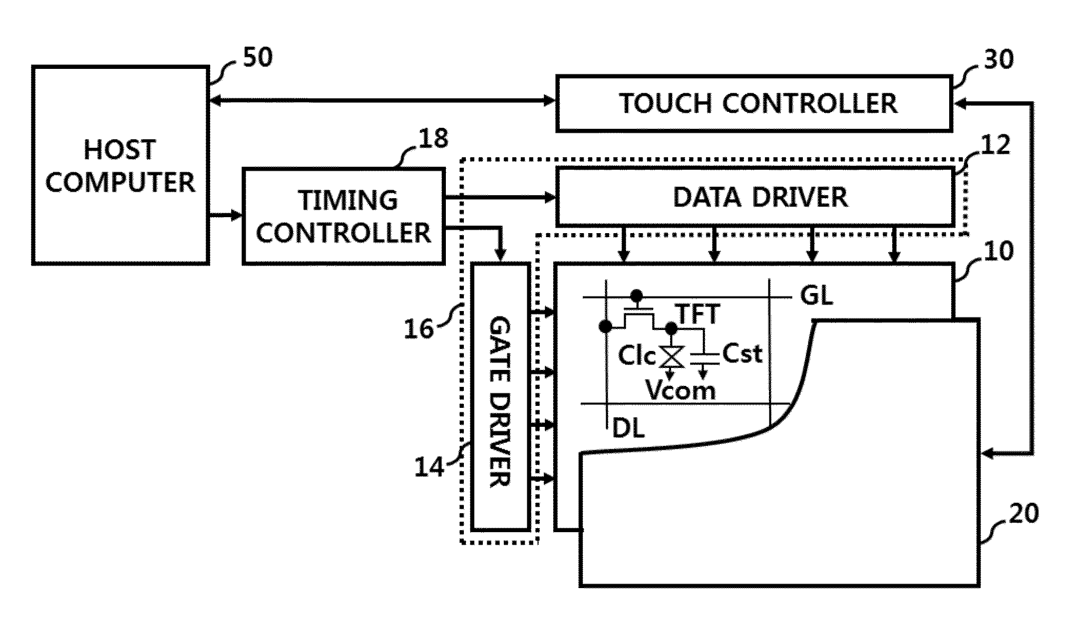 Touch sensing apparatus and method of driving the same