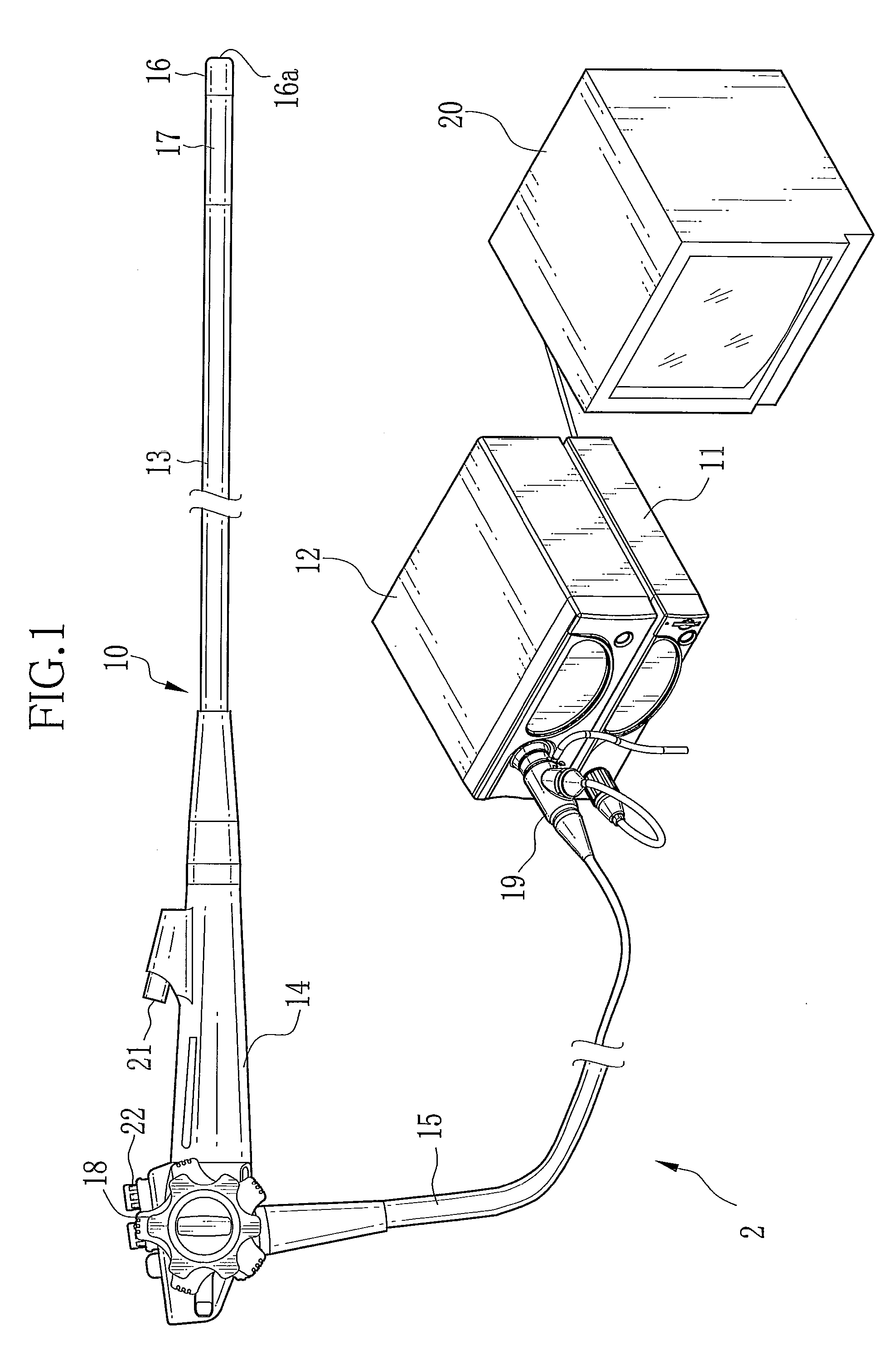 Endoscope system and method for inspecting electronic endoscope