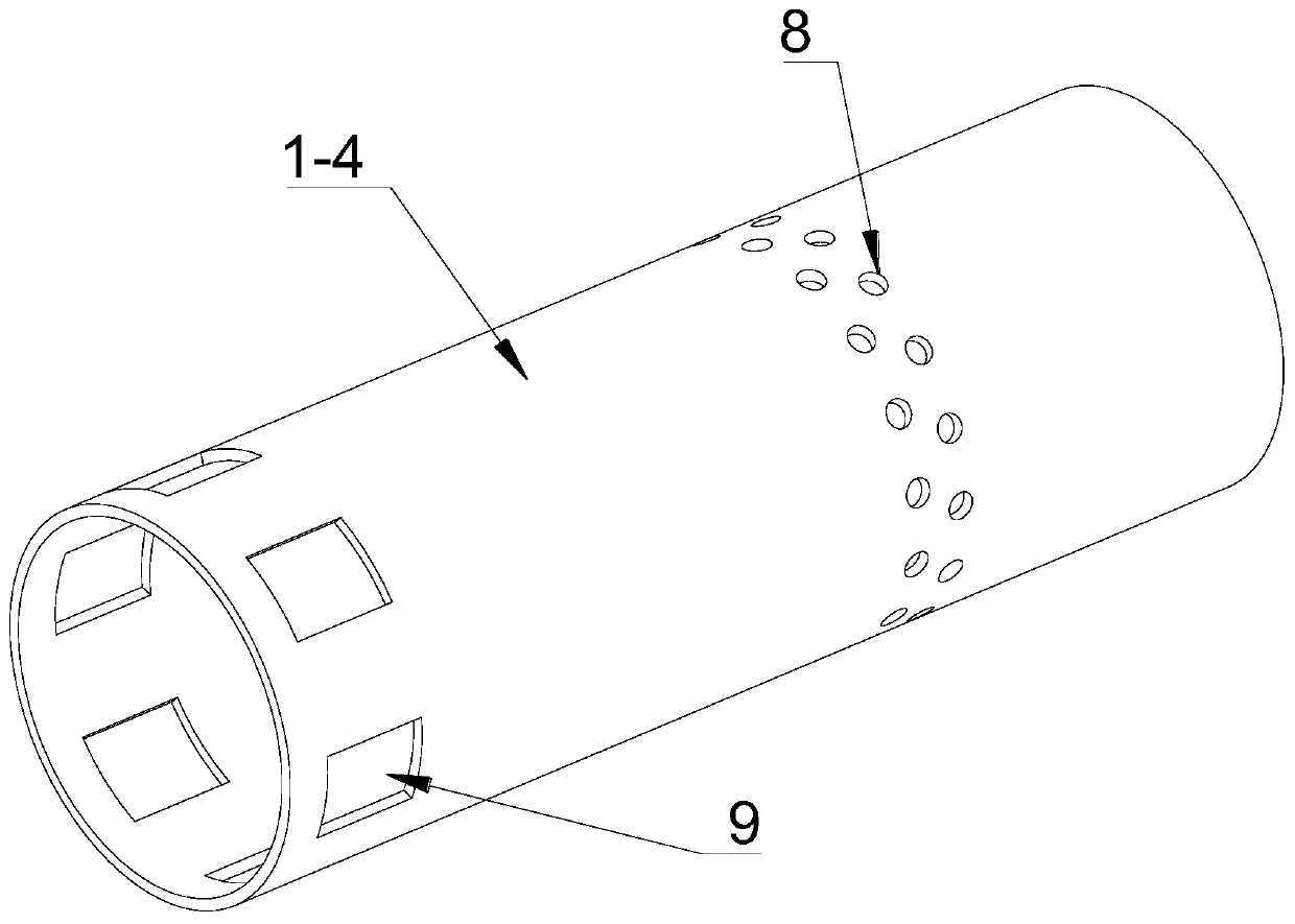 Biomass pyrolysis horizontal converter with bearable sealing structure